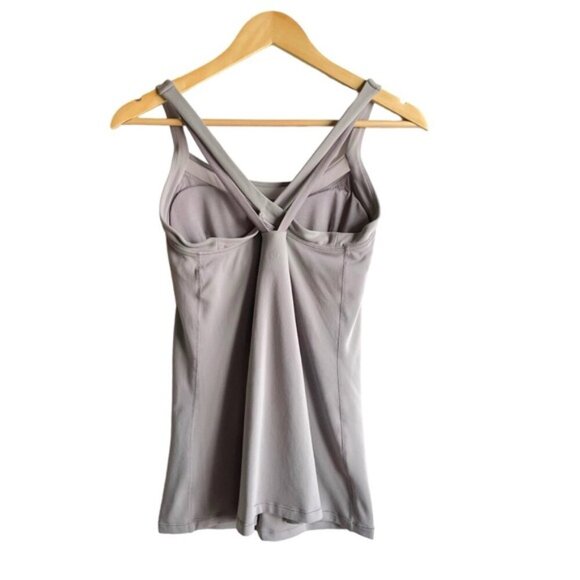 Lululemon Rally Your Heart Tank Size 10 Dark Chrome - Picture 7 of 12
